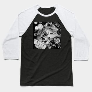 Space Collage Baseball T-Shirt